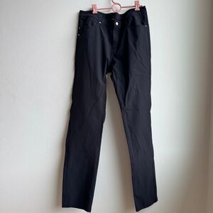 Mission Workshop Men’s Size 36x34 Tech Pant Stretch Black Work Office Travel